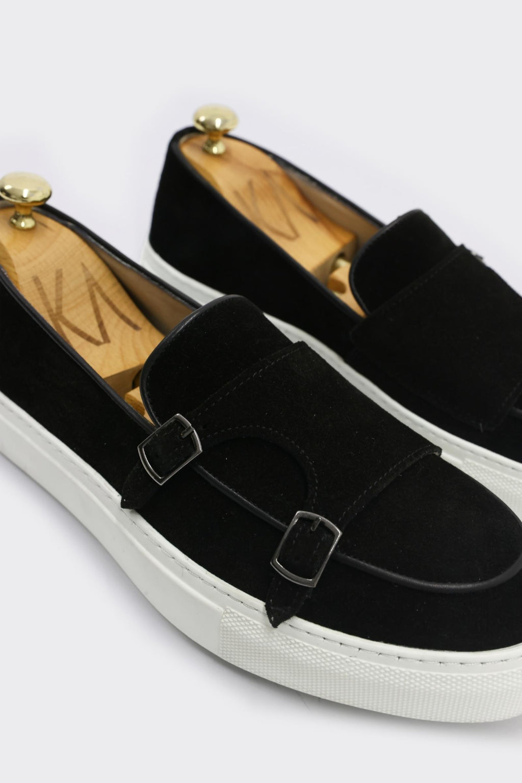 Erkek Siyah Süet Casual Ayakkabı-KAX8552W