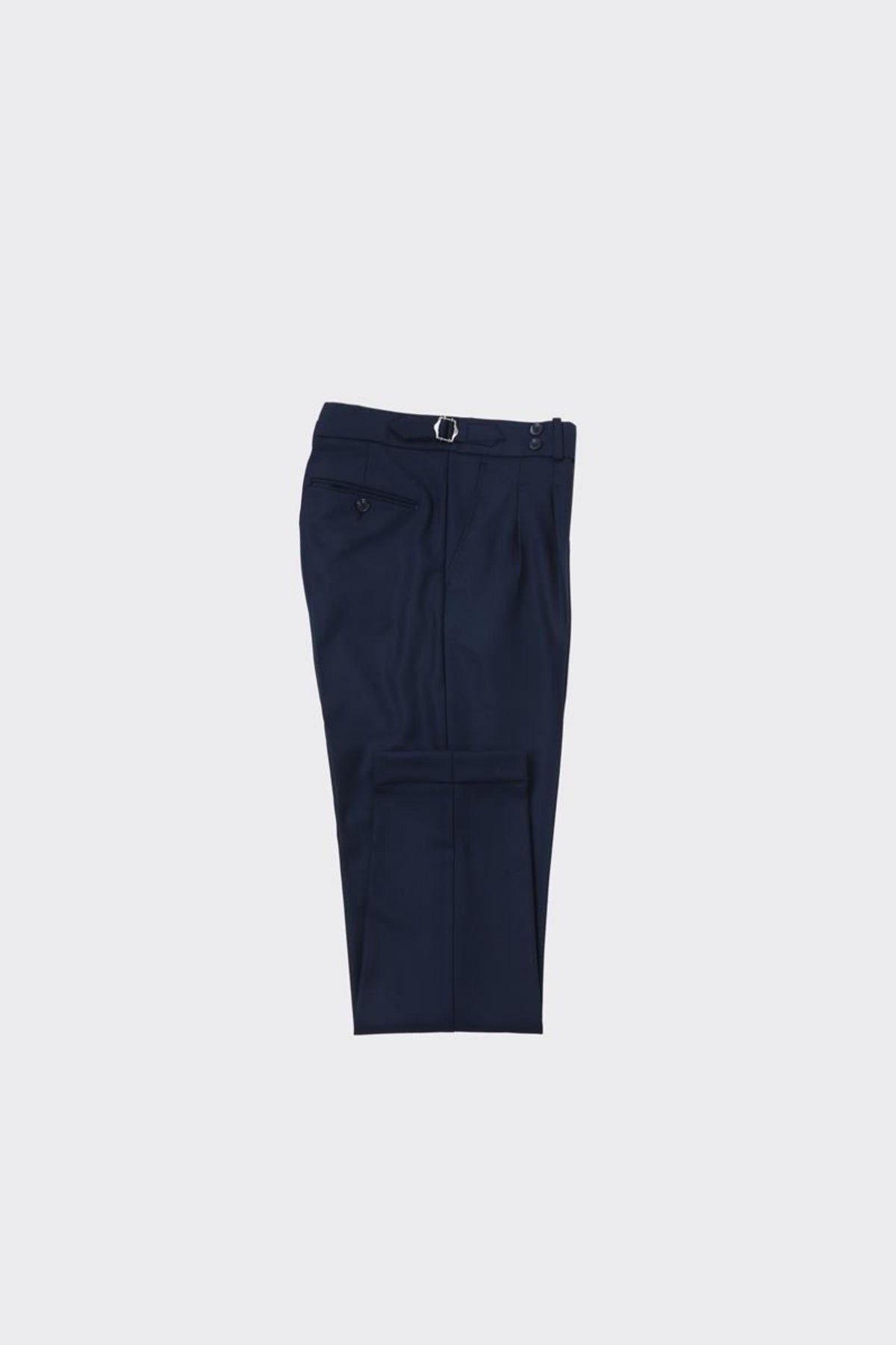Modern Çift Pileli Erkek Pantolon-KAW2264W