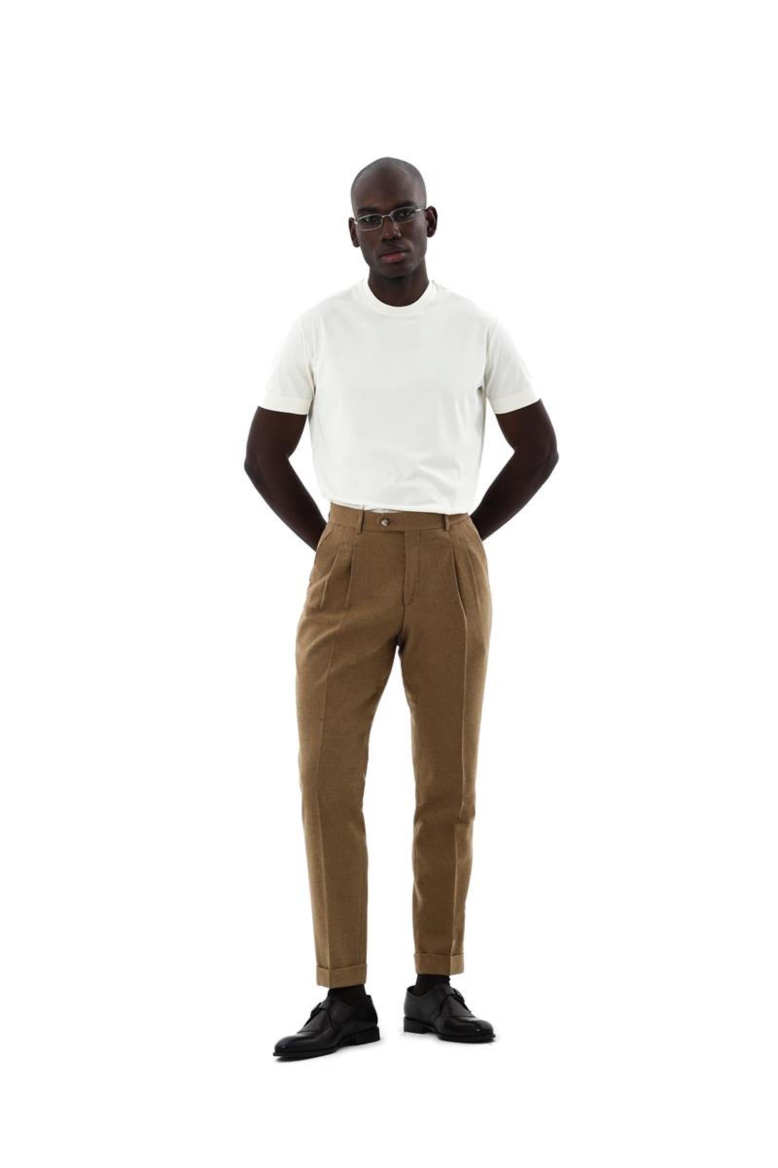 Çift Pile Pantolon-KAX2851W