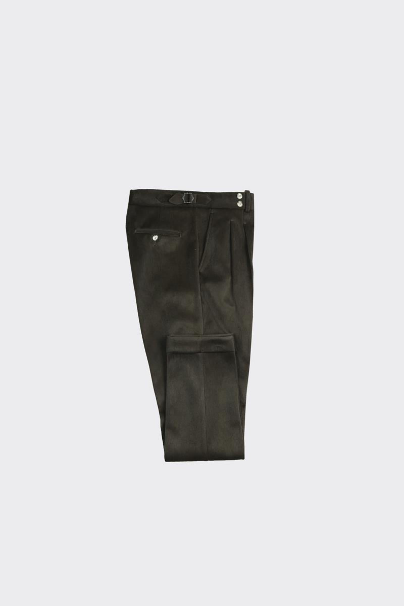 Erkek Çift Pile Pantolon-KAX2855W