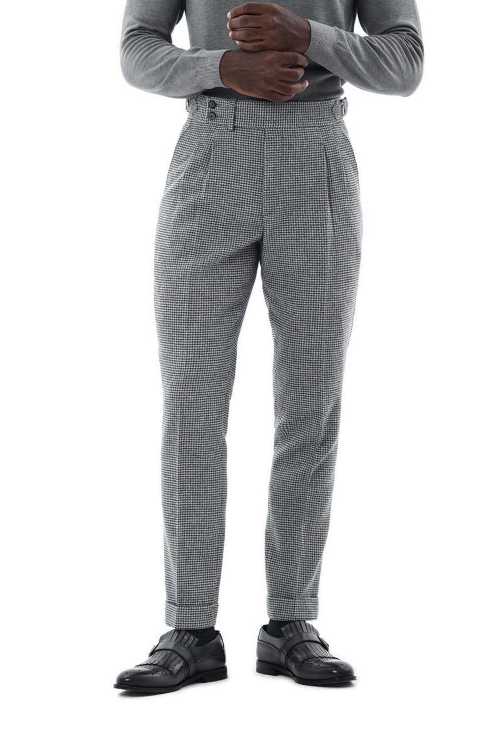 Erkek Çift Pile Pantolon-KAX2856W