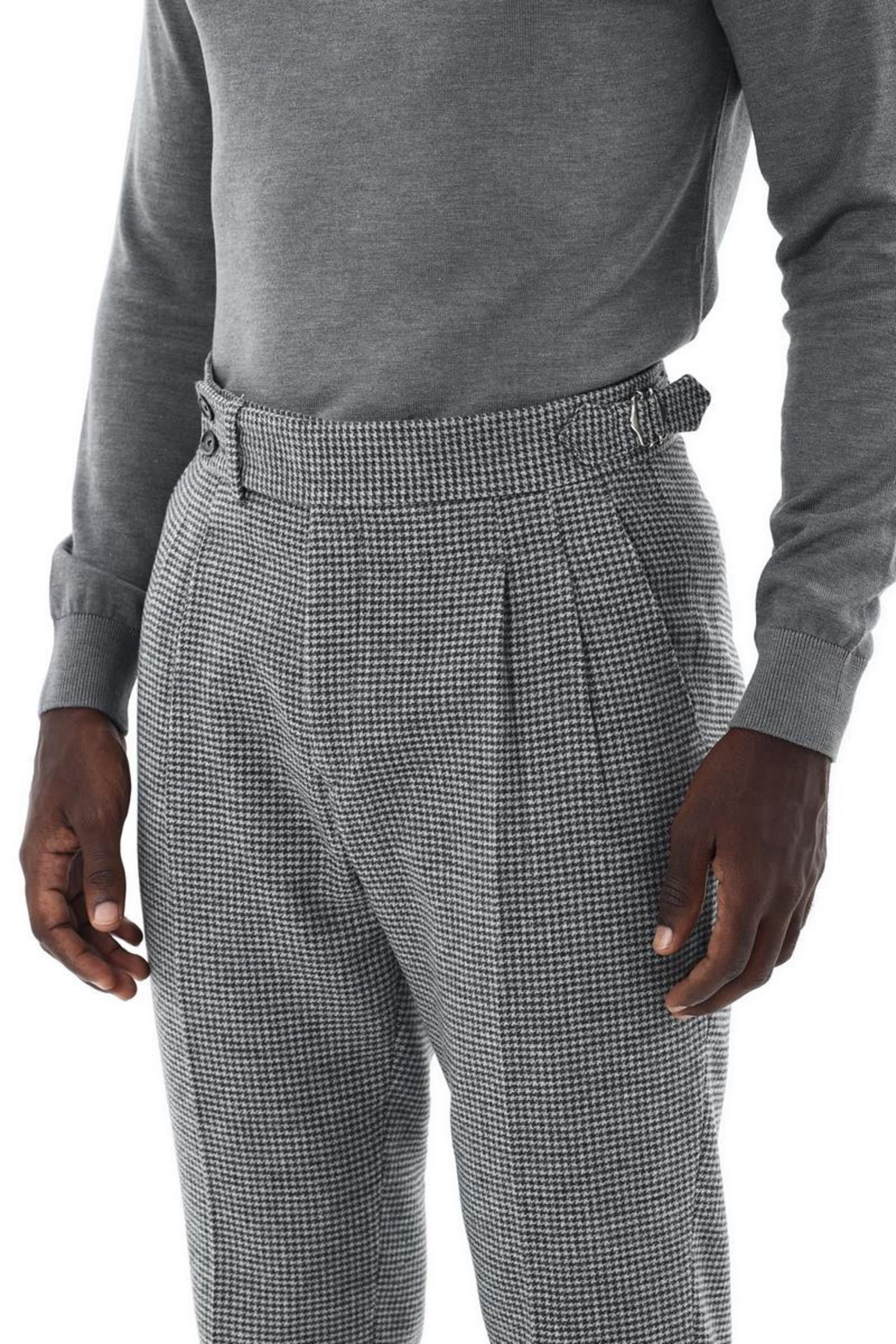 Erkek Çift Pile Pantolon-KAX2856W