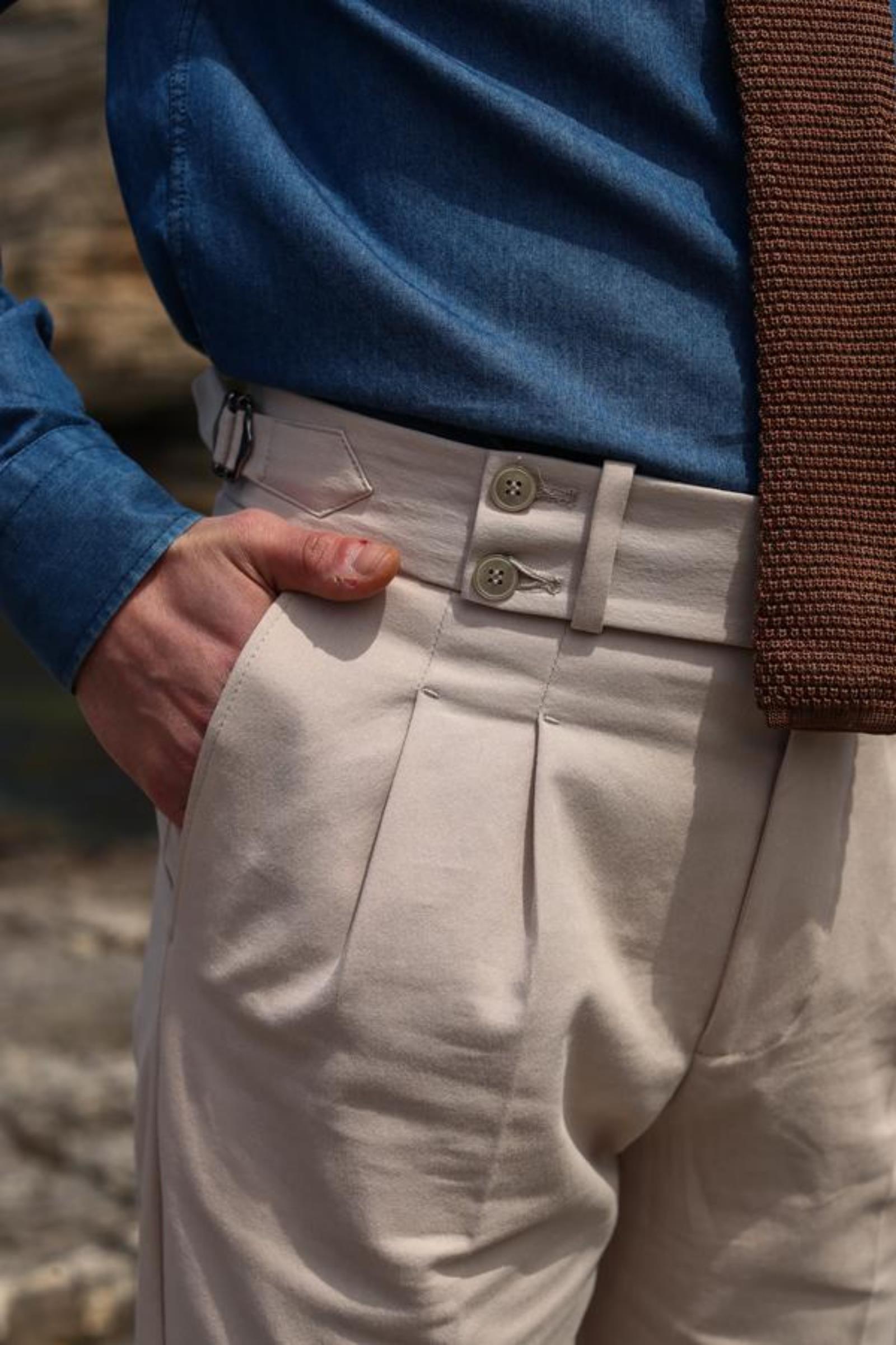 Çift Pile Pantolon-KAB2226S