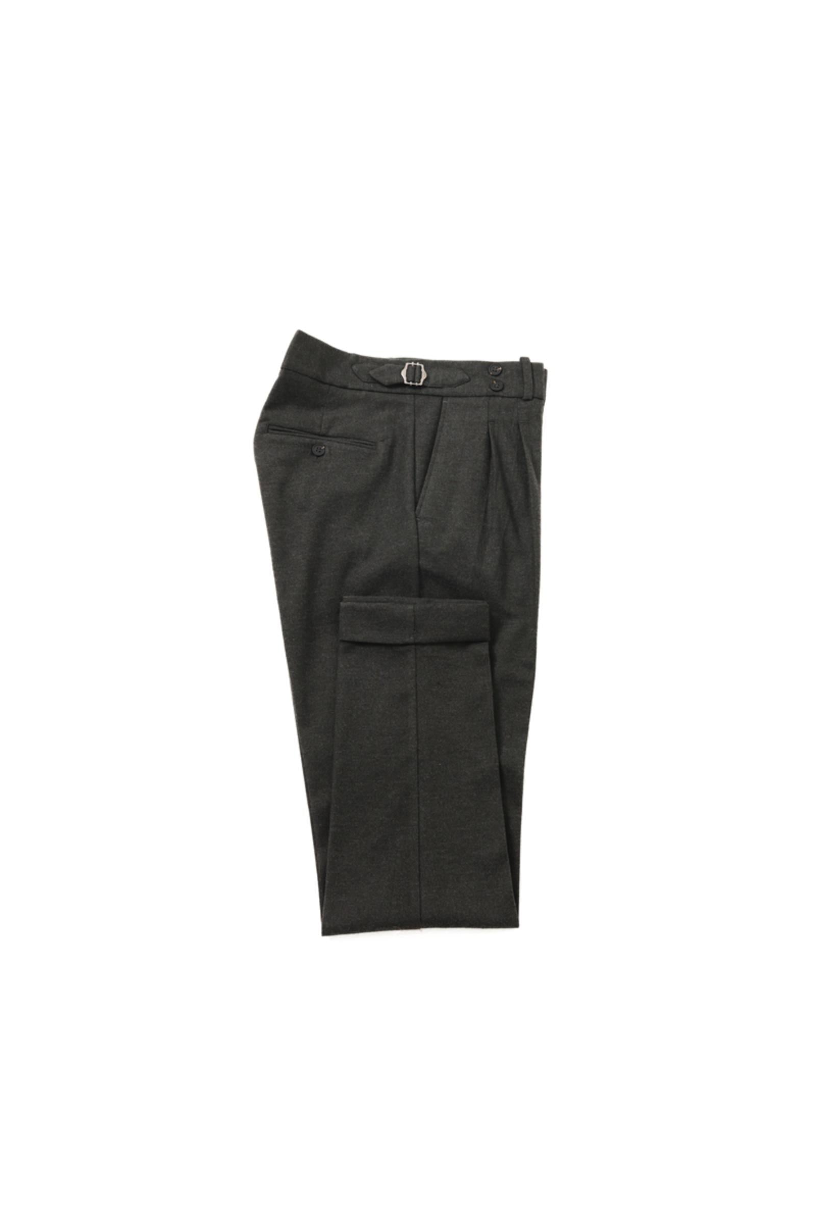 Viskon Kumaş Çift Pileli Erkek Pantolon-KAV2251W