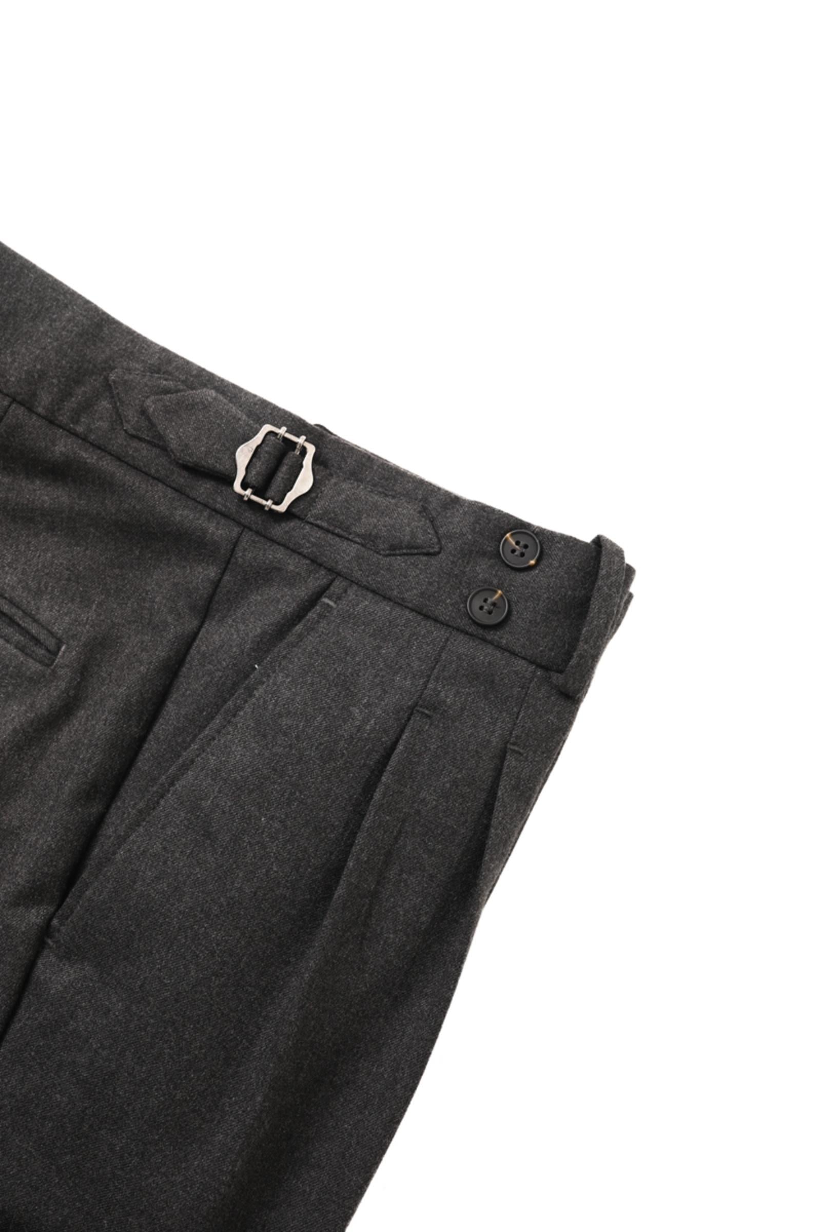 Viskon Kumaş Çift Pileli Erkek Pantolon-KAV2251W