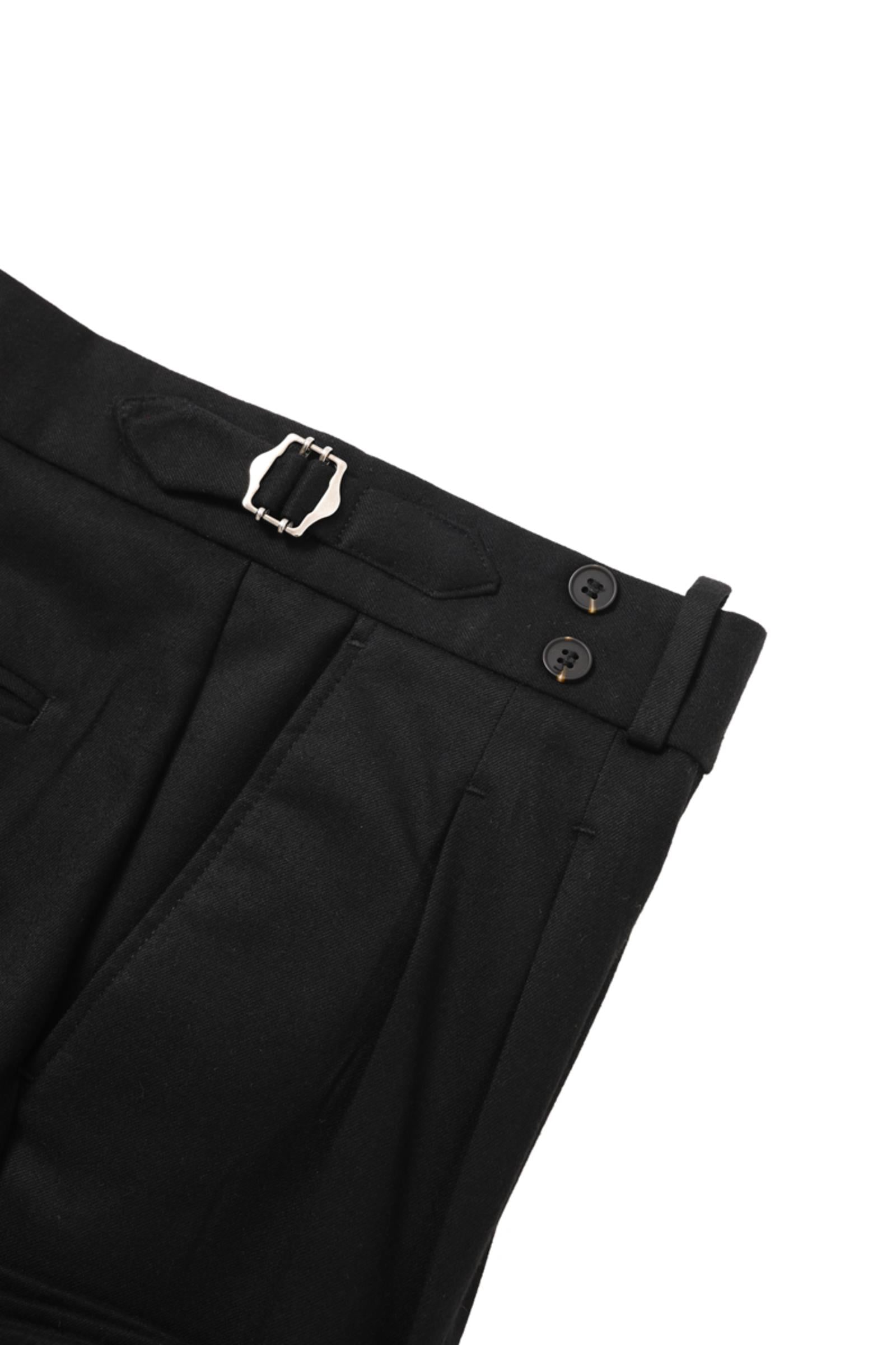 Viskon Kumaş Çift Pileli Erkek Pantolon-KAV2251W