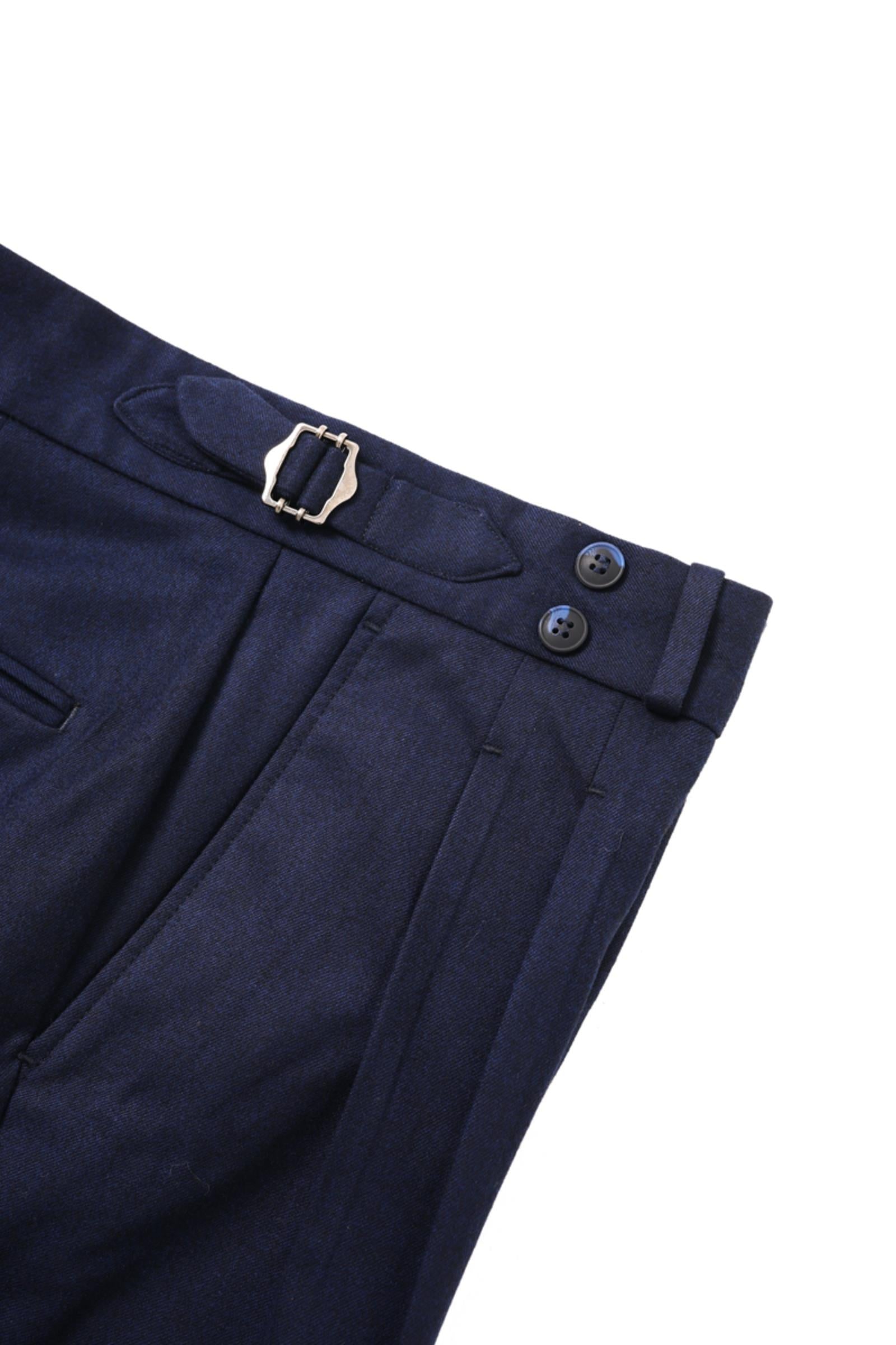 Viskon Kumaş Çift Pileli Erkek Pantolon-KAV2251W