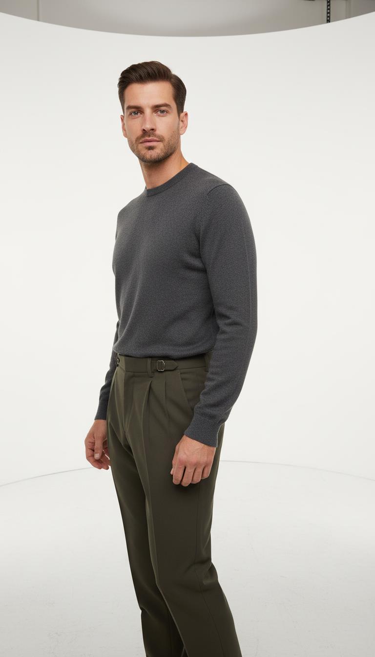 Çift Pile Pantolon Out-KAX2213S