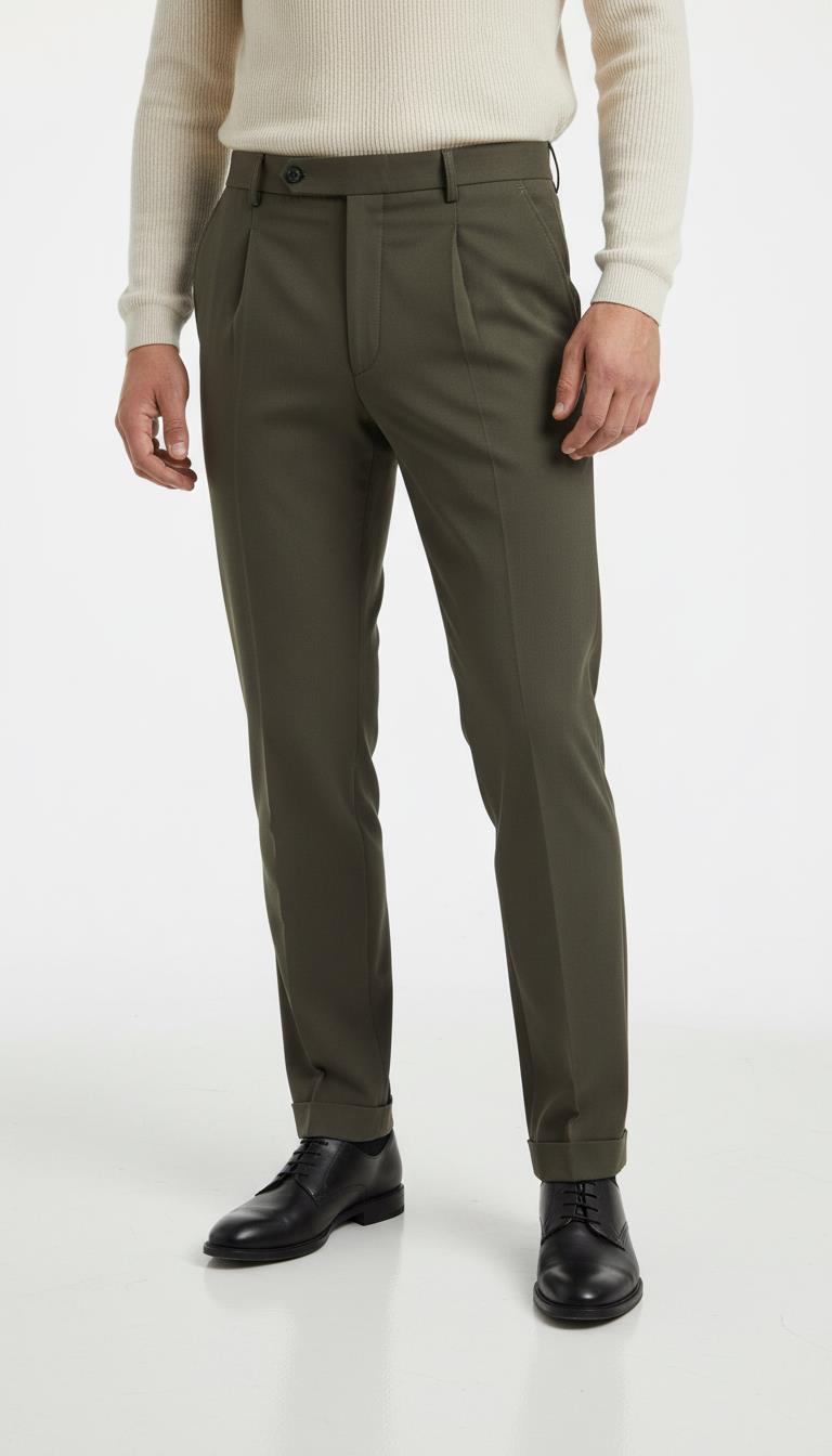 Çift Pile Pantolon Out-KAX2213S