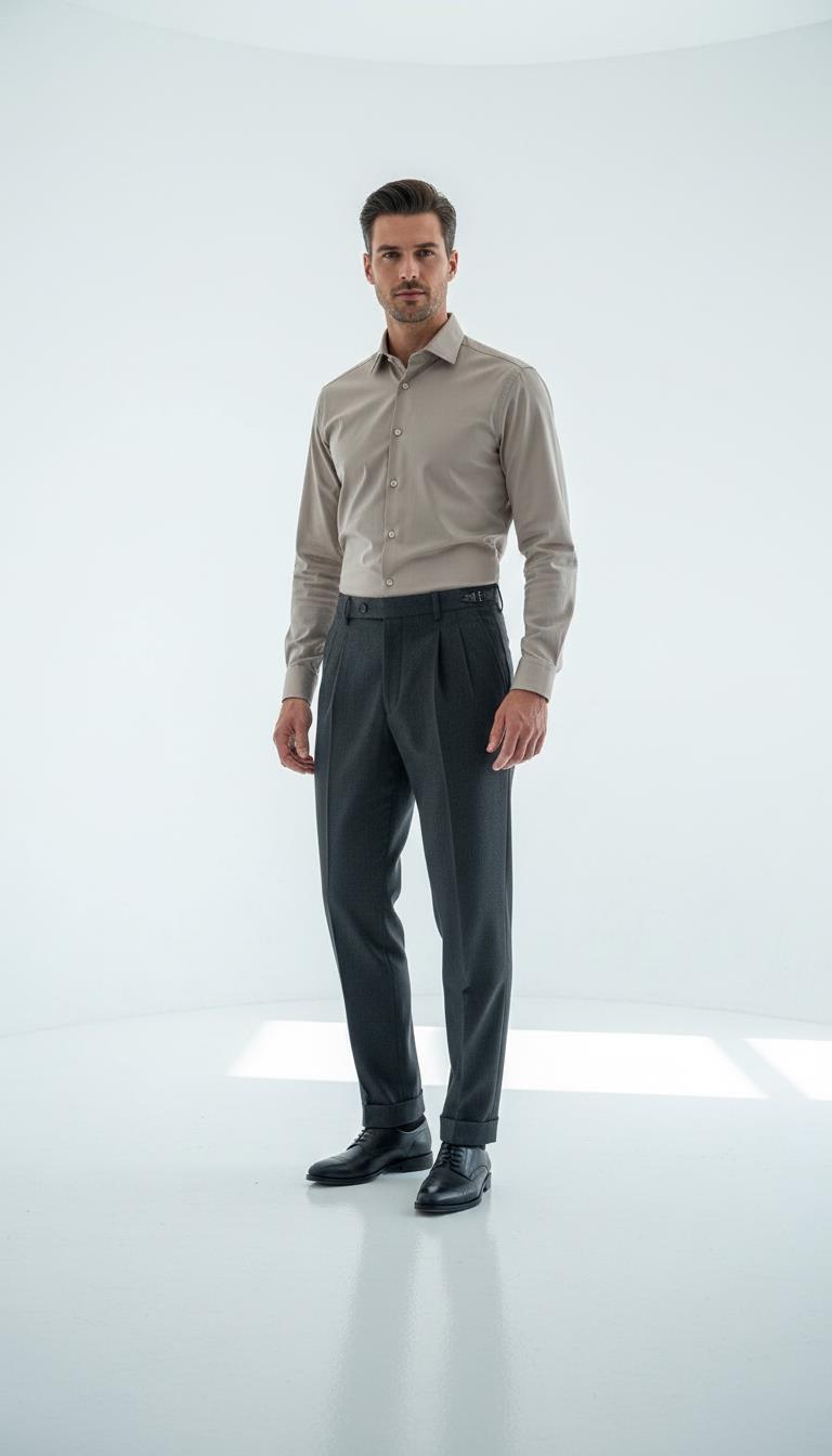 Çift Pile Pantolon Out-KAX2852W