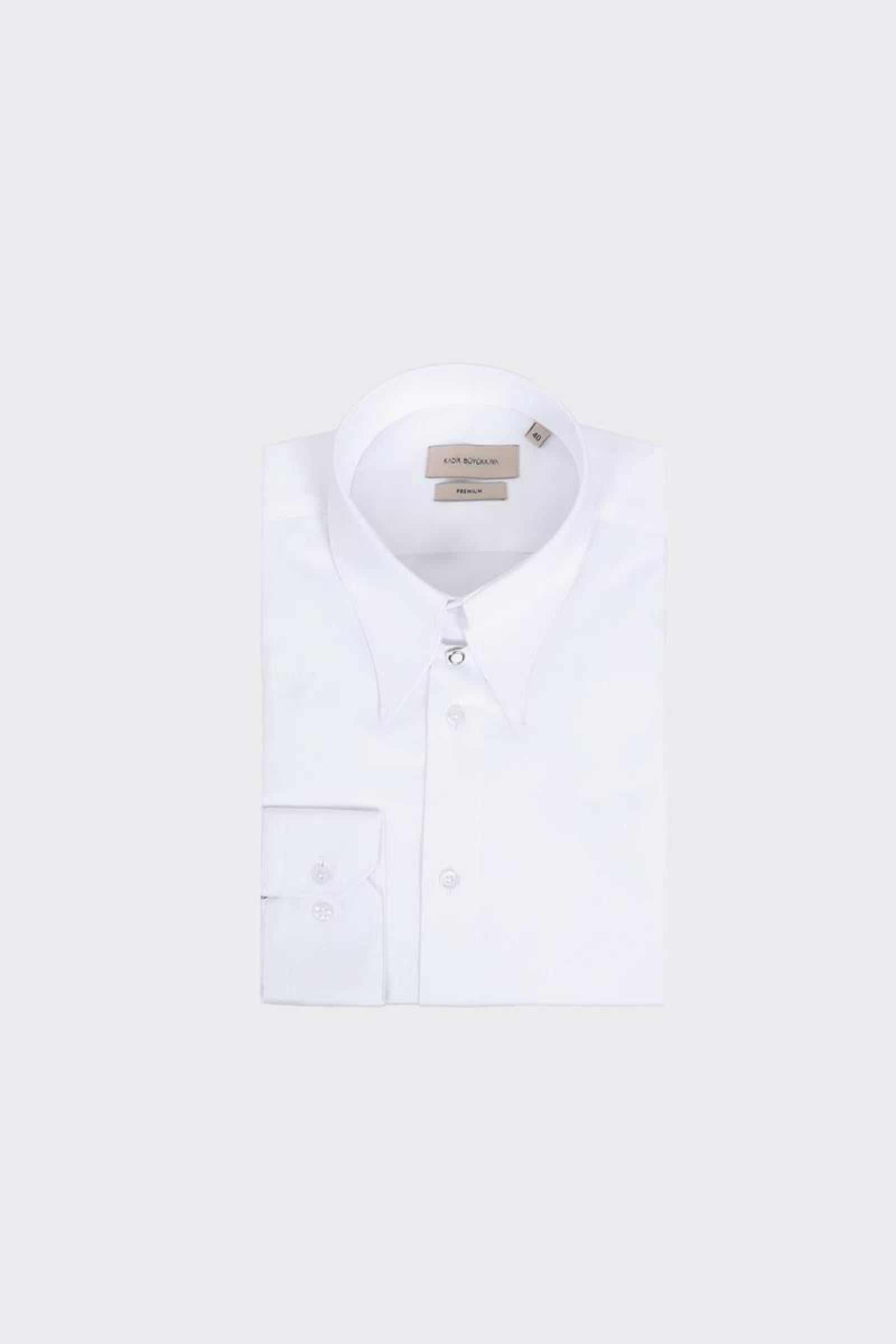 Erkek Çıt Çıt Yaka Gömlek-KAX4266S