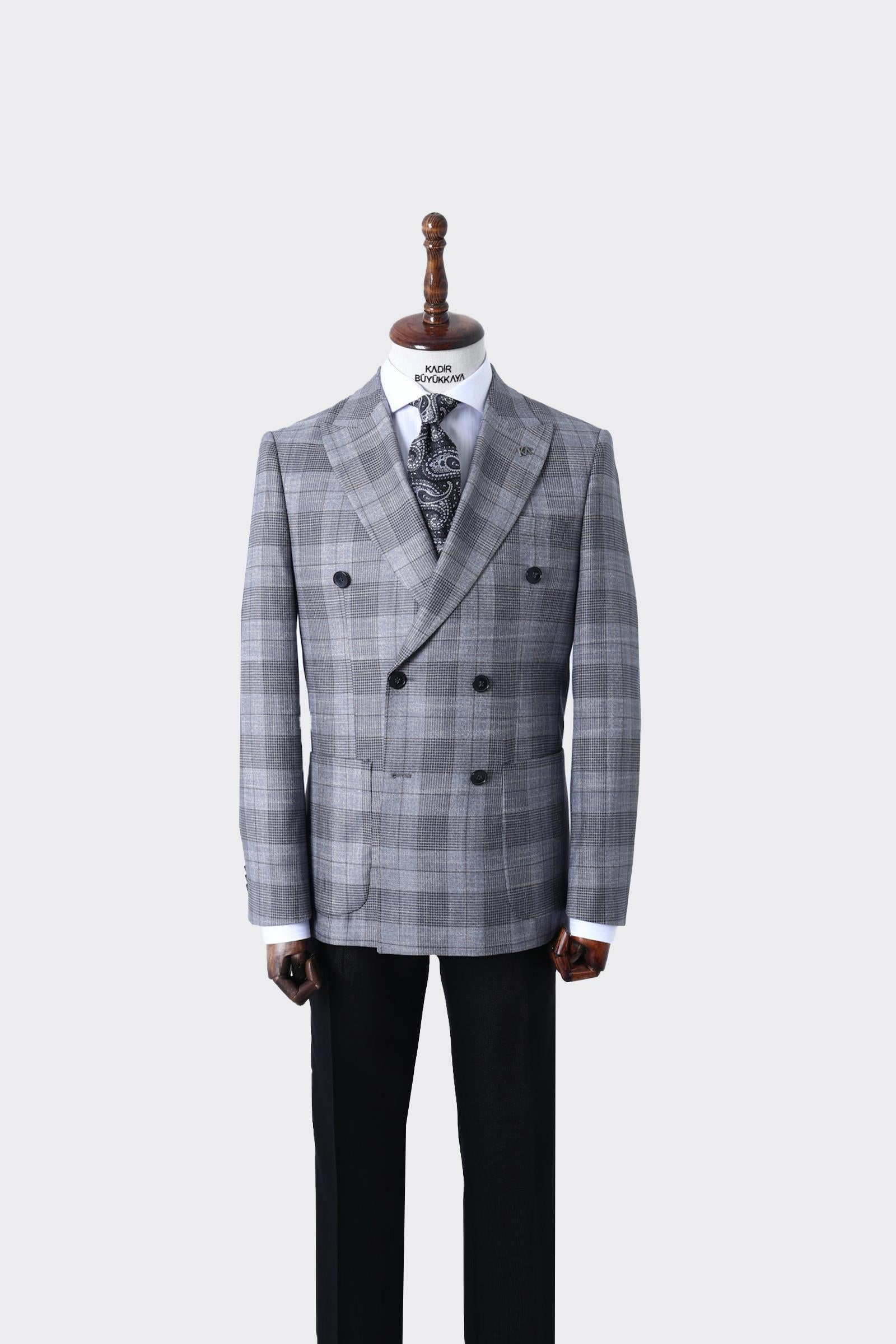 Nefes Alabilir Dayanıklı Kruvaze Erkek Ceket-KAW5228S