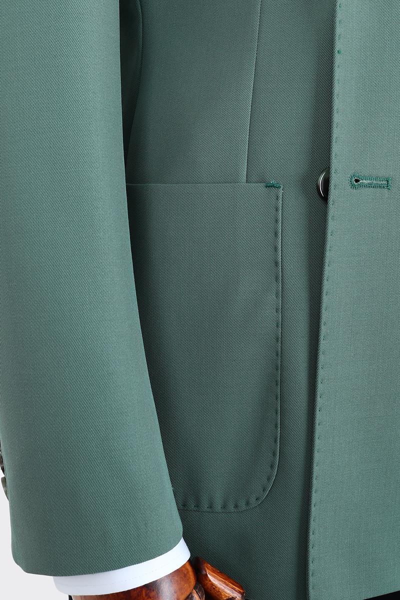 Kruvaze Stil Erkek Ceket - Nefes Alabilir Kumaş-KAW5244W