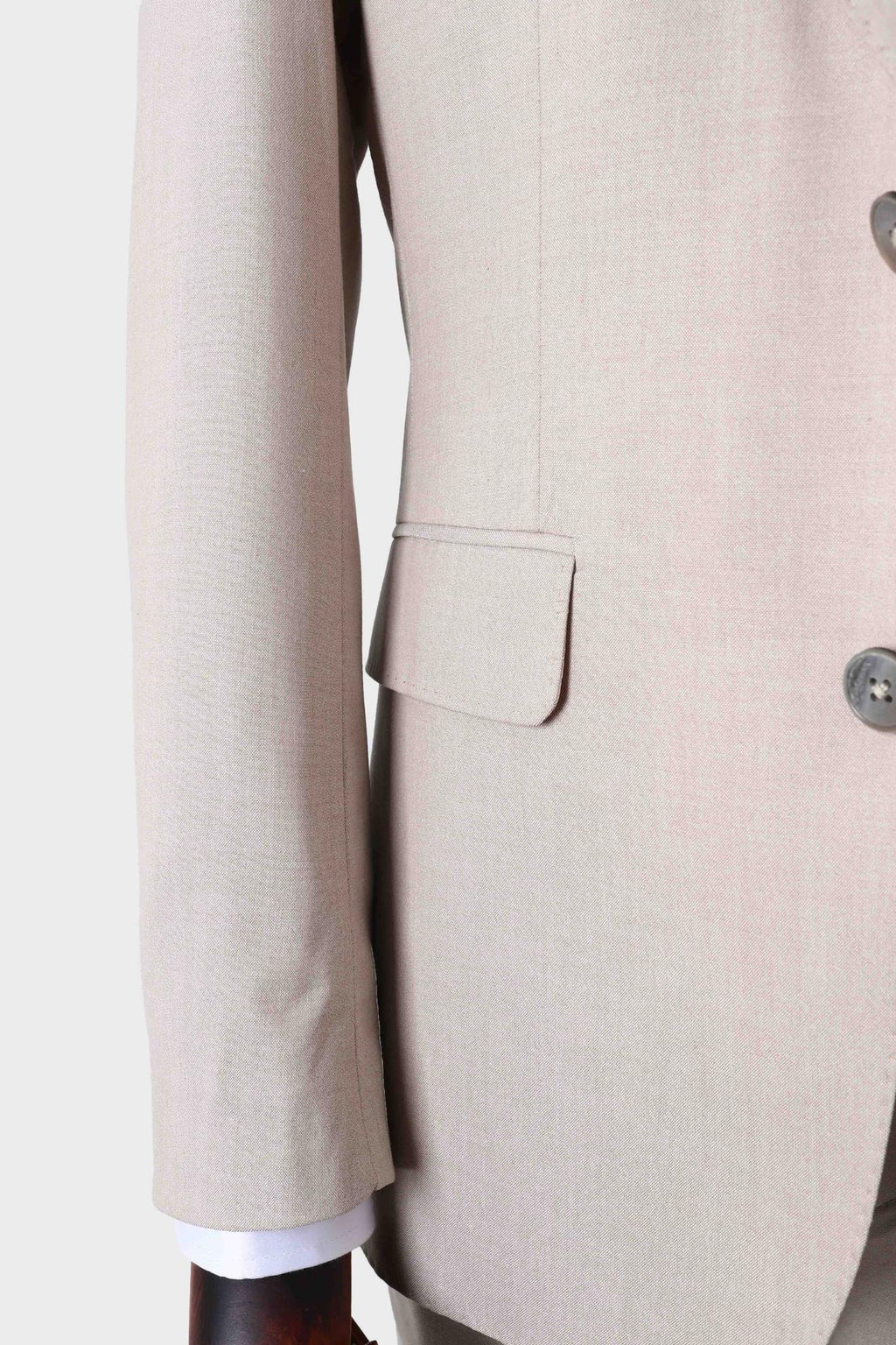 Klasik Yelekli Erkek Takım Elbise - Slim Fit Kesim-KAW1030S