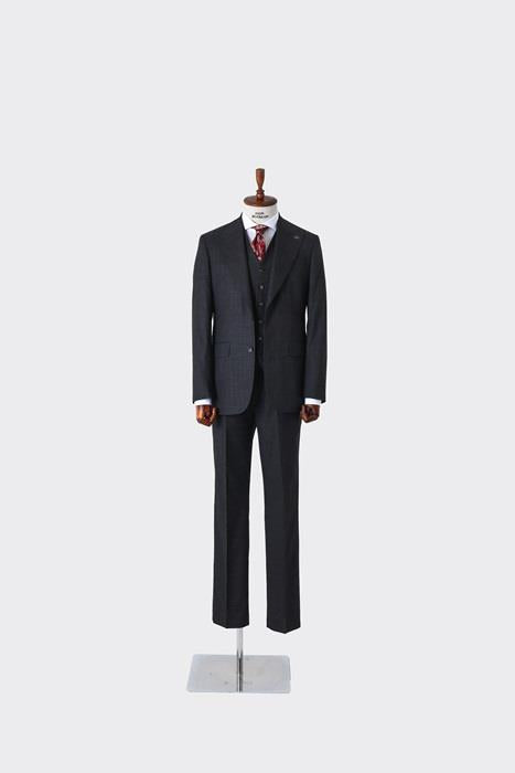 Modern Slim Fit Yelekli Takım Elbise-KAW1009S
