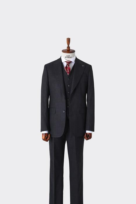 Modern Slim Fit Yelekli Takım Elbise-KAW1009S