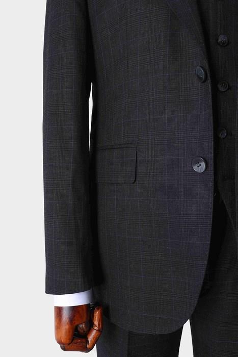 Modern Slim Fit Yelekli Takım Elbise-KAW1009S