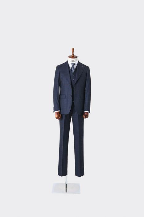 Modern Slim Fit Yelekli Takım Elbise-KAW1009S