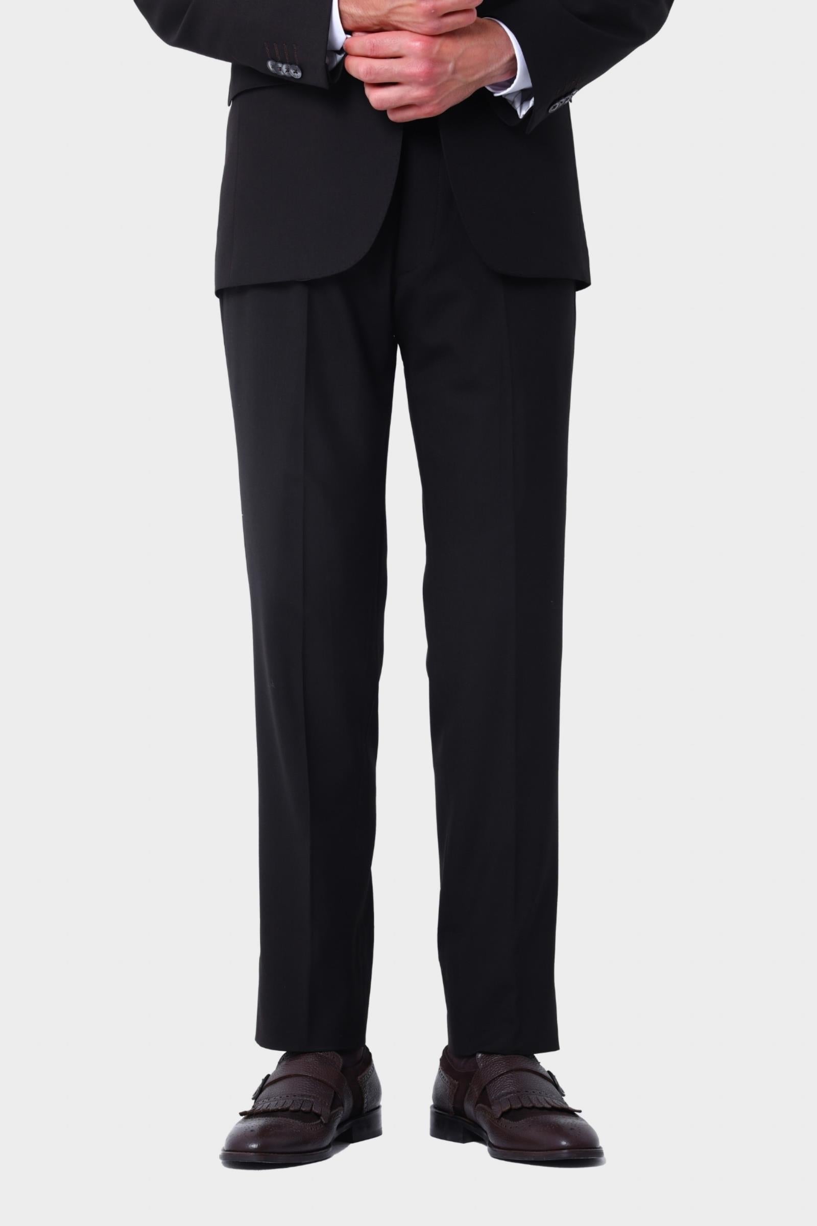 Şık ve Rahat Yelekli Erkek Takım Elbise-KAW1021S