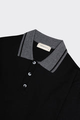 Erkek Düğmeli Polo Yaka Triko-KAX6703W