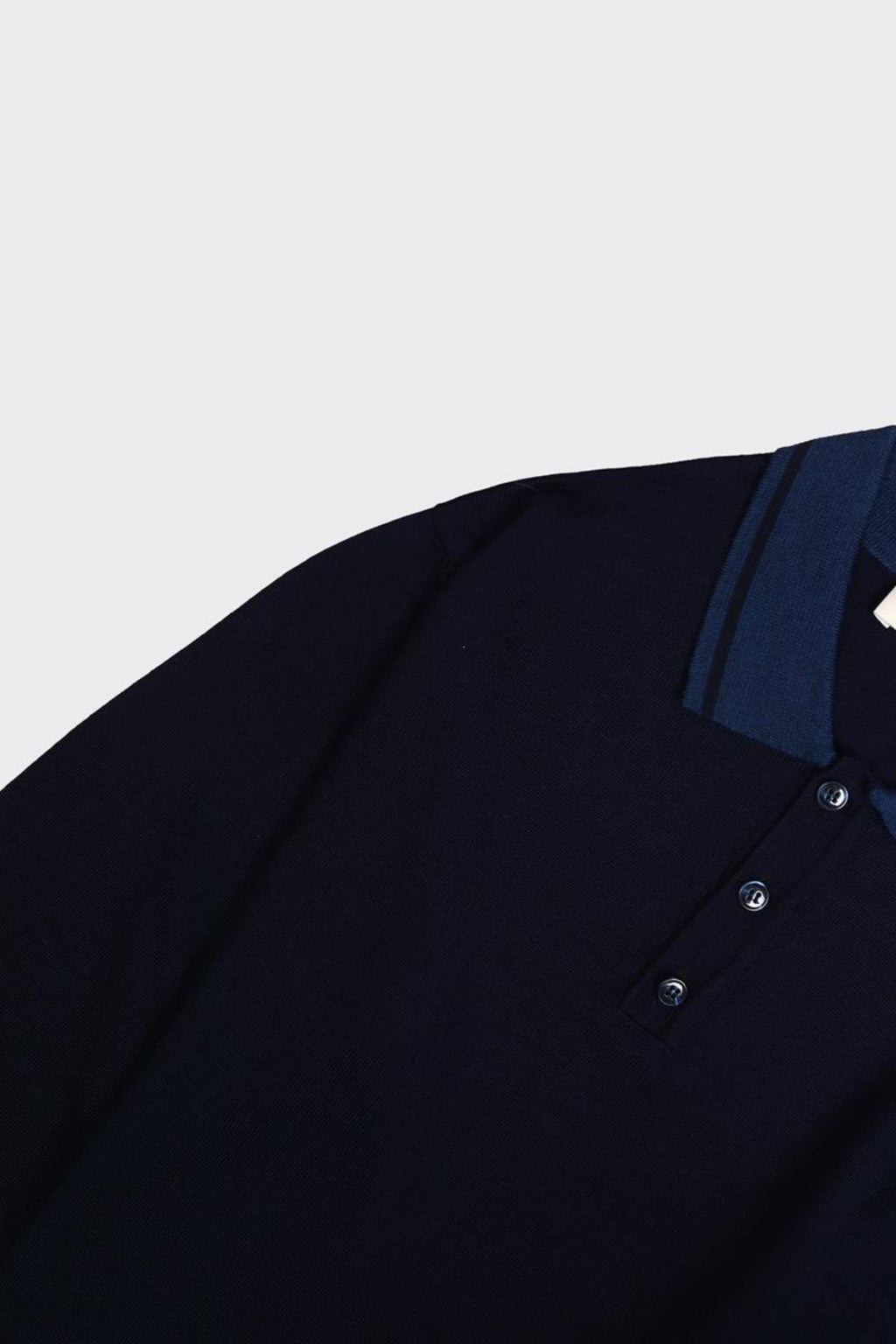 Erkek Düğmeli Polo Yaka Triko-KAX6703W