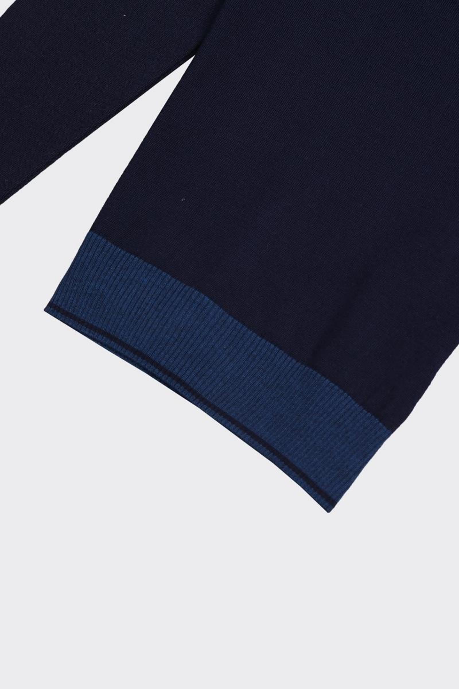 Erkek Düğmeli Polo Yaka Triko-KAX6703W