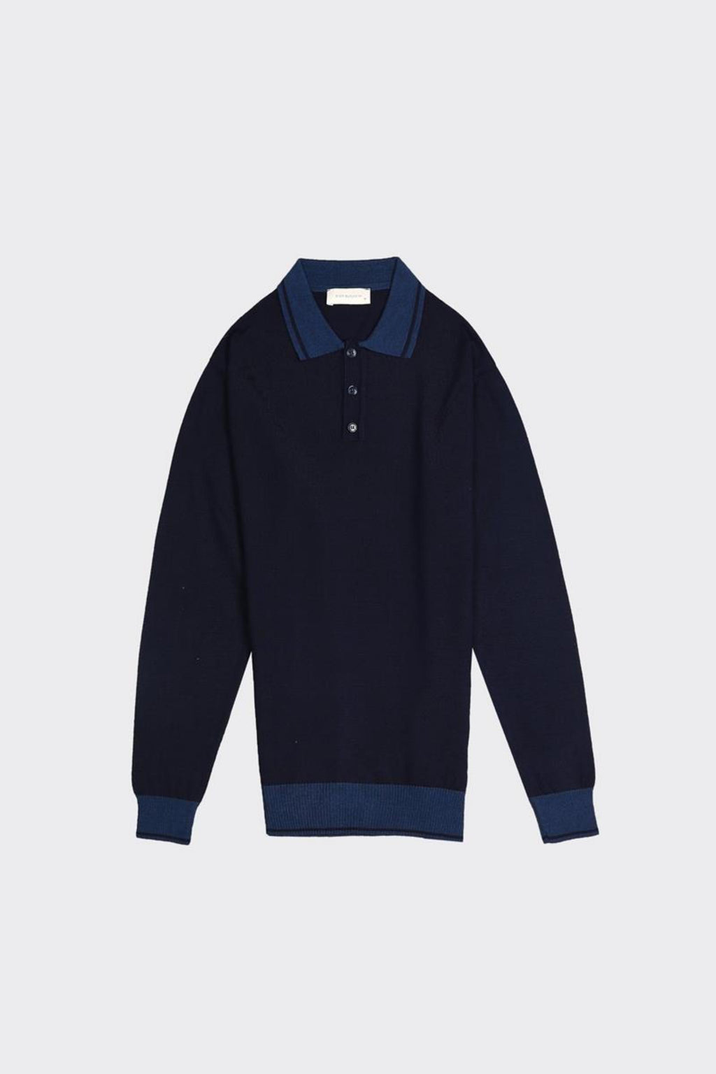 Erkek Düğmeli Polo Yaka Triko-KAX6703W