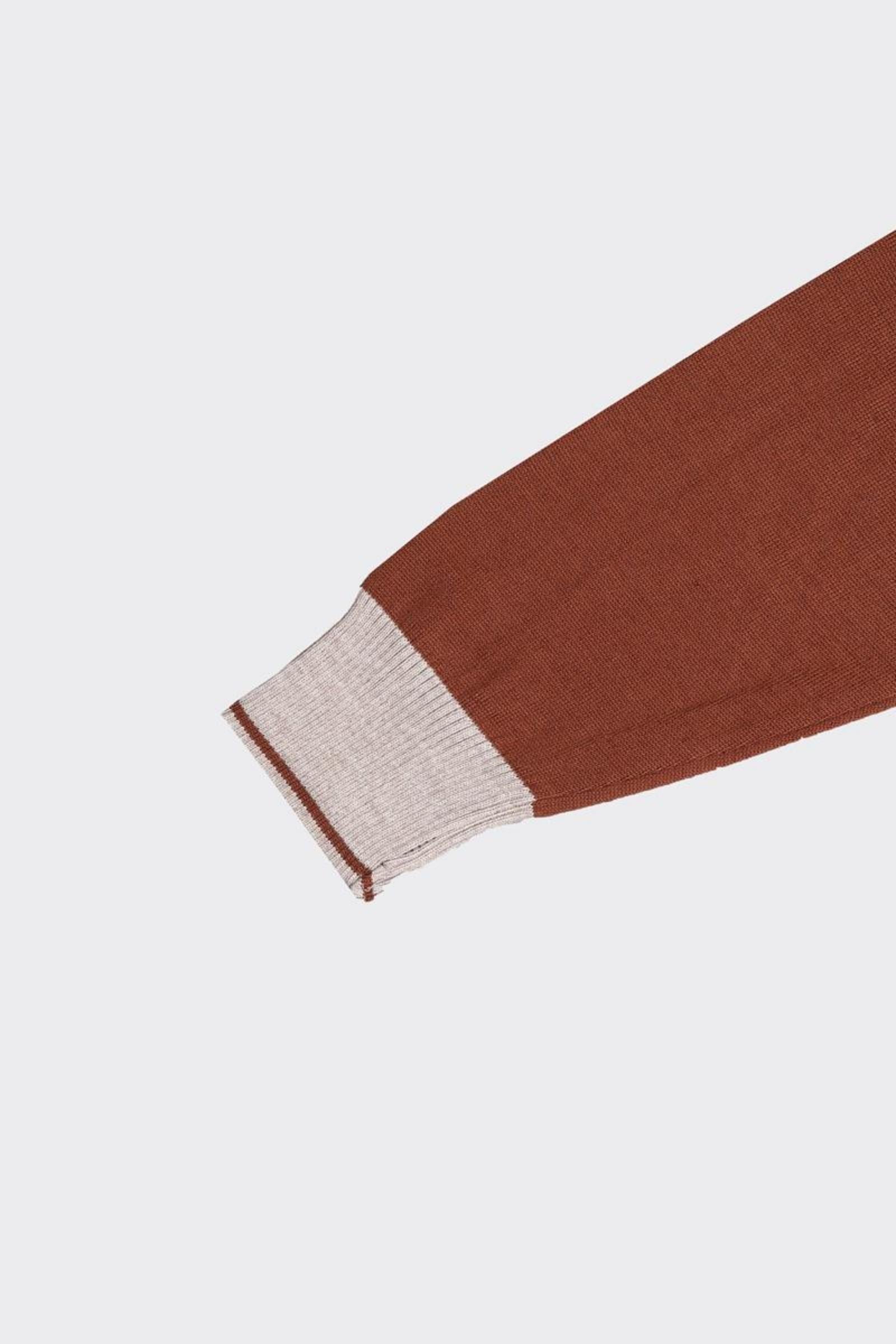 Erkek Düğmeli Polo Yaka Triko-KAX6703W