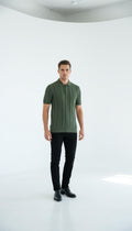 Düğm.Polo Yaka K.Kol T-Shirt Out-KAB6015S