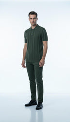 Düğm.Polo Yaka K.Kol T-Shirt Out-KAB6015S
