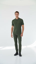 Düğm.Polo Yaka K.Kol T-Shirt Out-KAB6015S