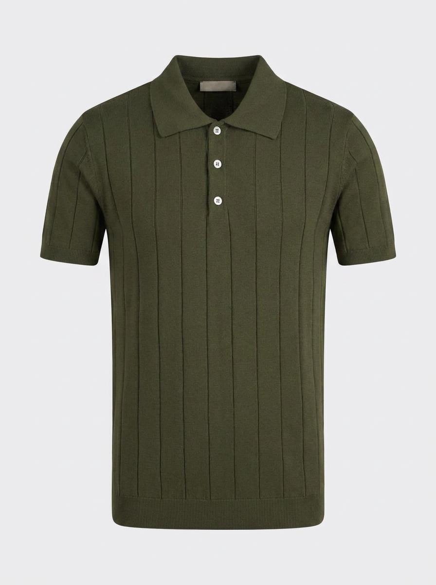 Düğm.Polo Yaka K.Kol T-Shirt Out-KAB6016S