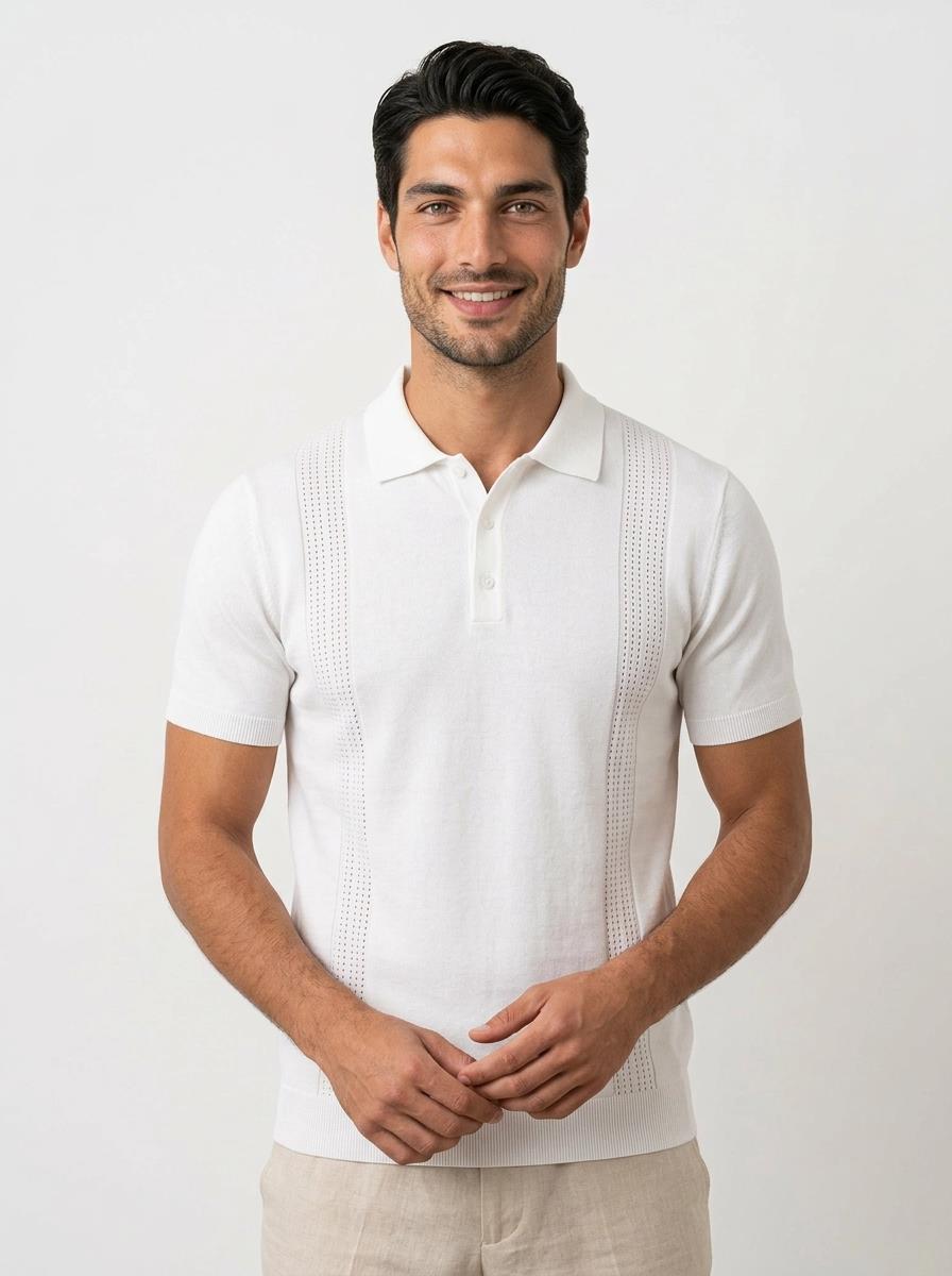 Düğm.Polo Yaka K.Kol T-Shirt Out-KAB6018S