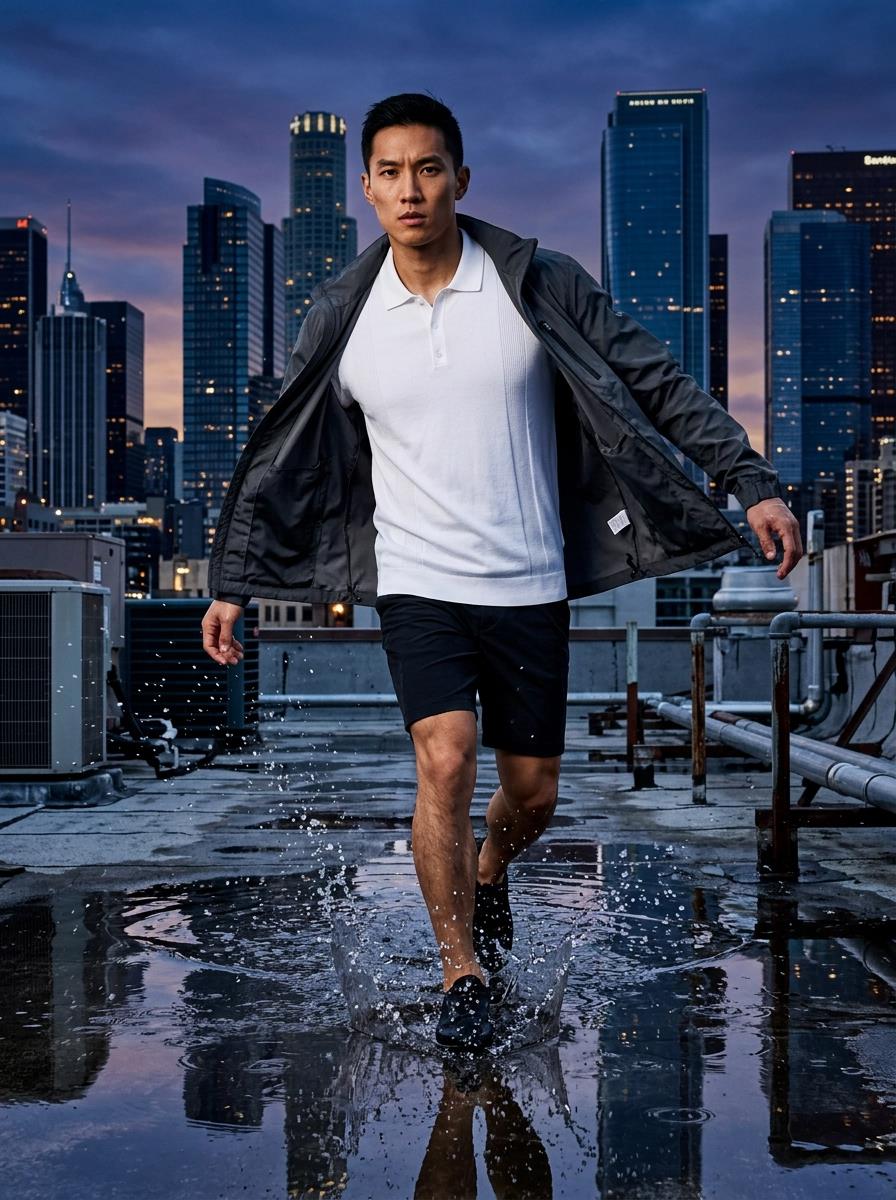 Düğm.Polo Yaka K.Kol T-Shirt Out-KAB6018S