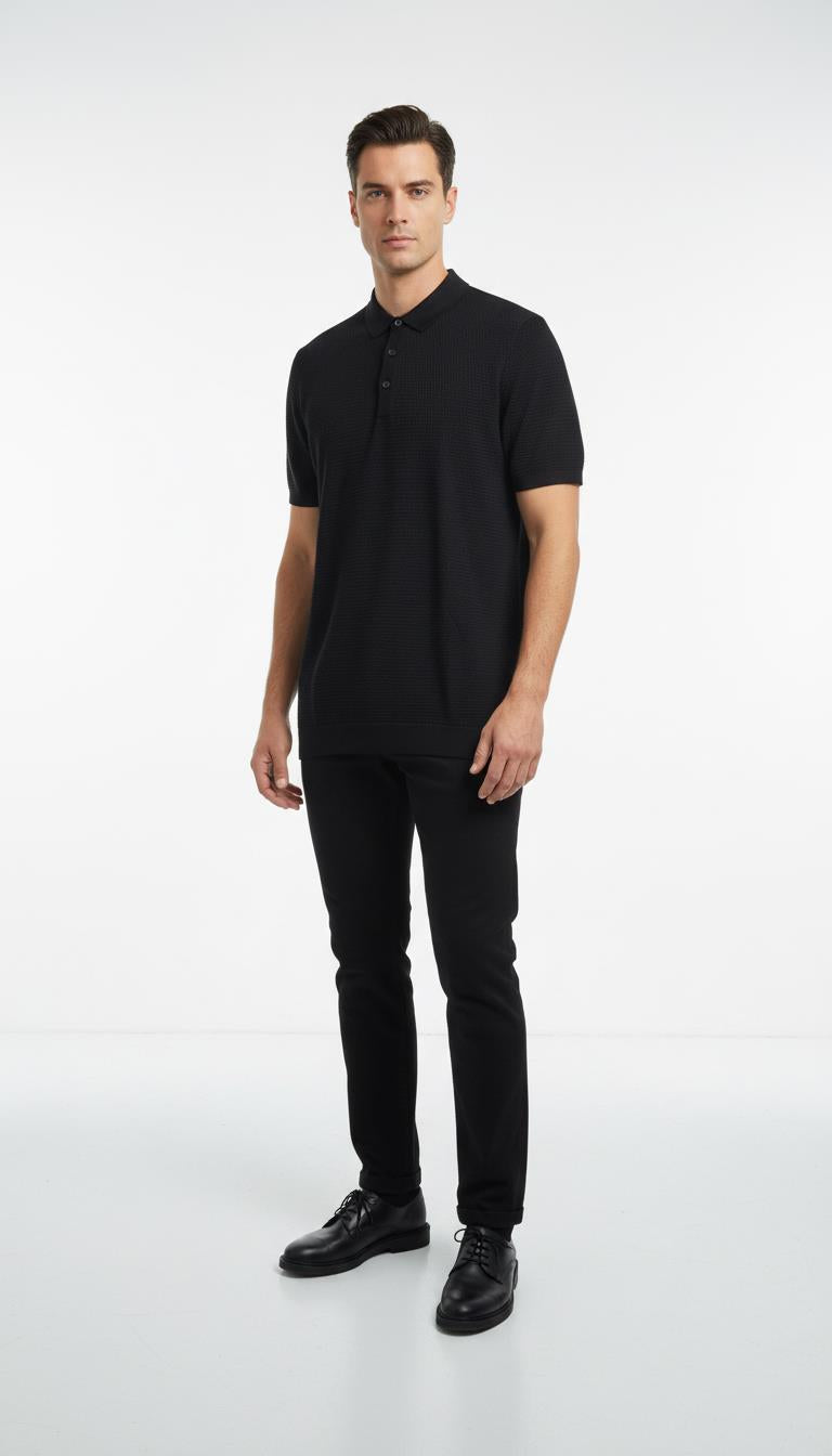 Düğm.Polo Yaka K.Kol T-Shirt Out-KAX6050S