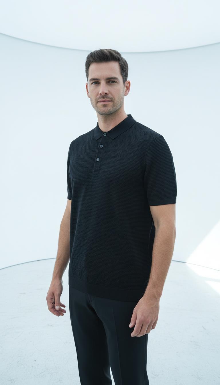 Düğm.Polo Yaka K.Kol T-Shirt Out-KAX6050S