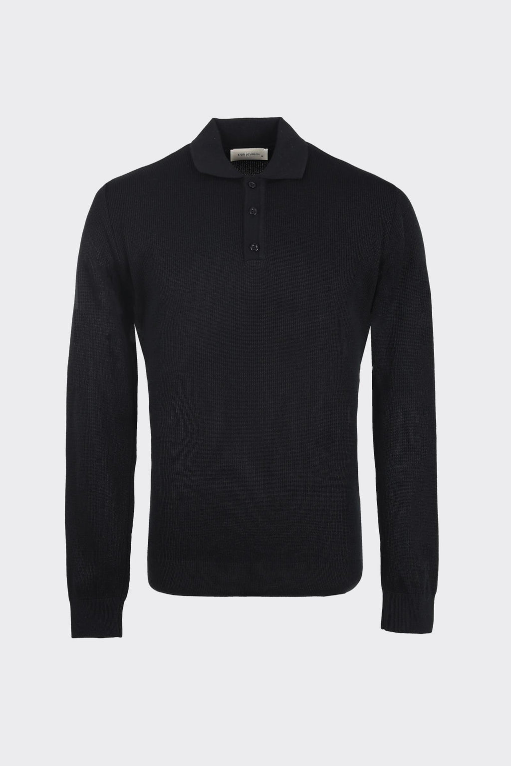 Erkek Düğmeli Polo Yaka Triko-KAX6706W