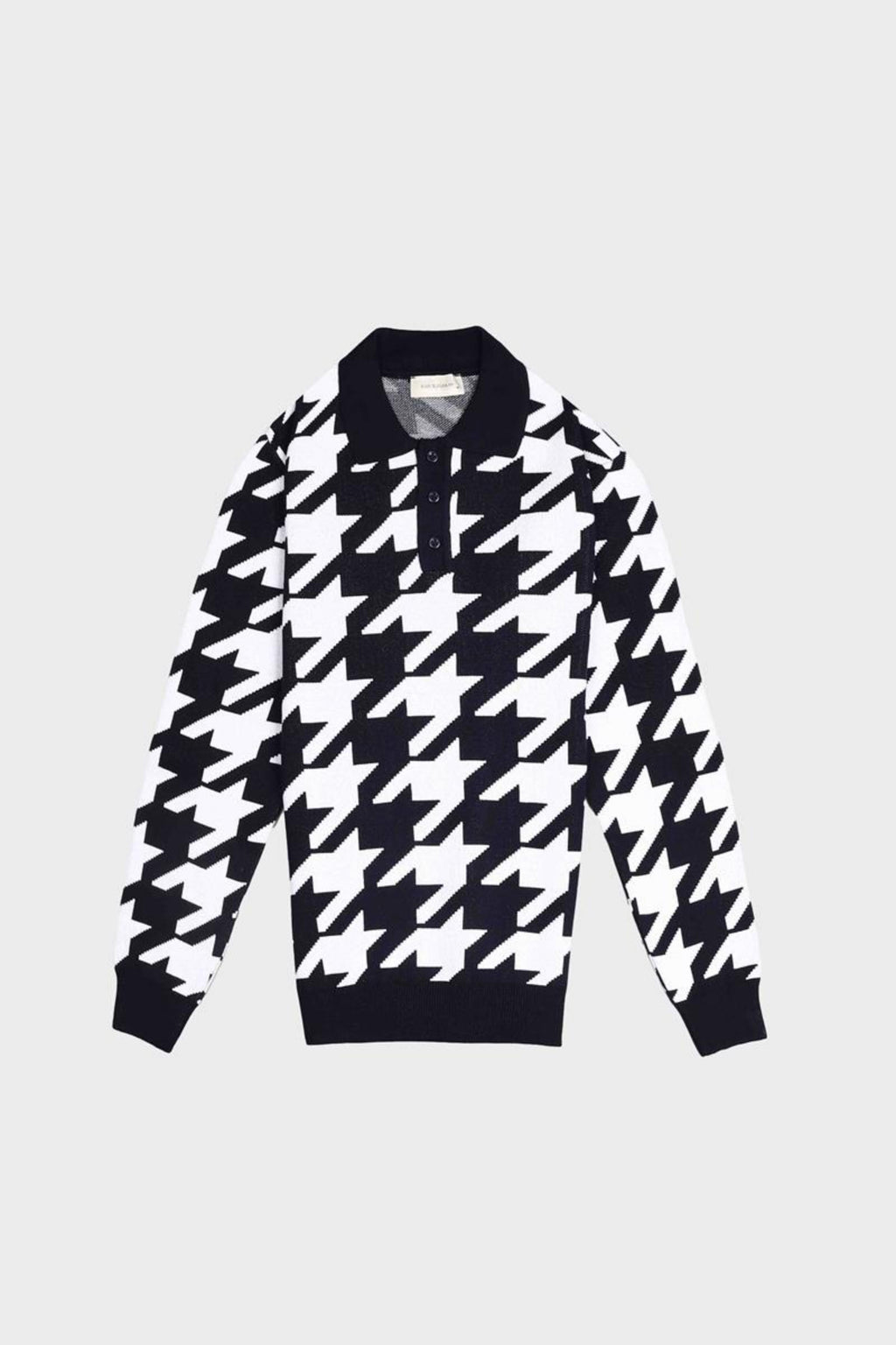 Erkek Düğmeli Polo Yaka Triko-KAX6707W