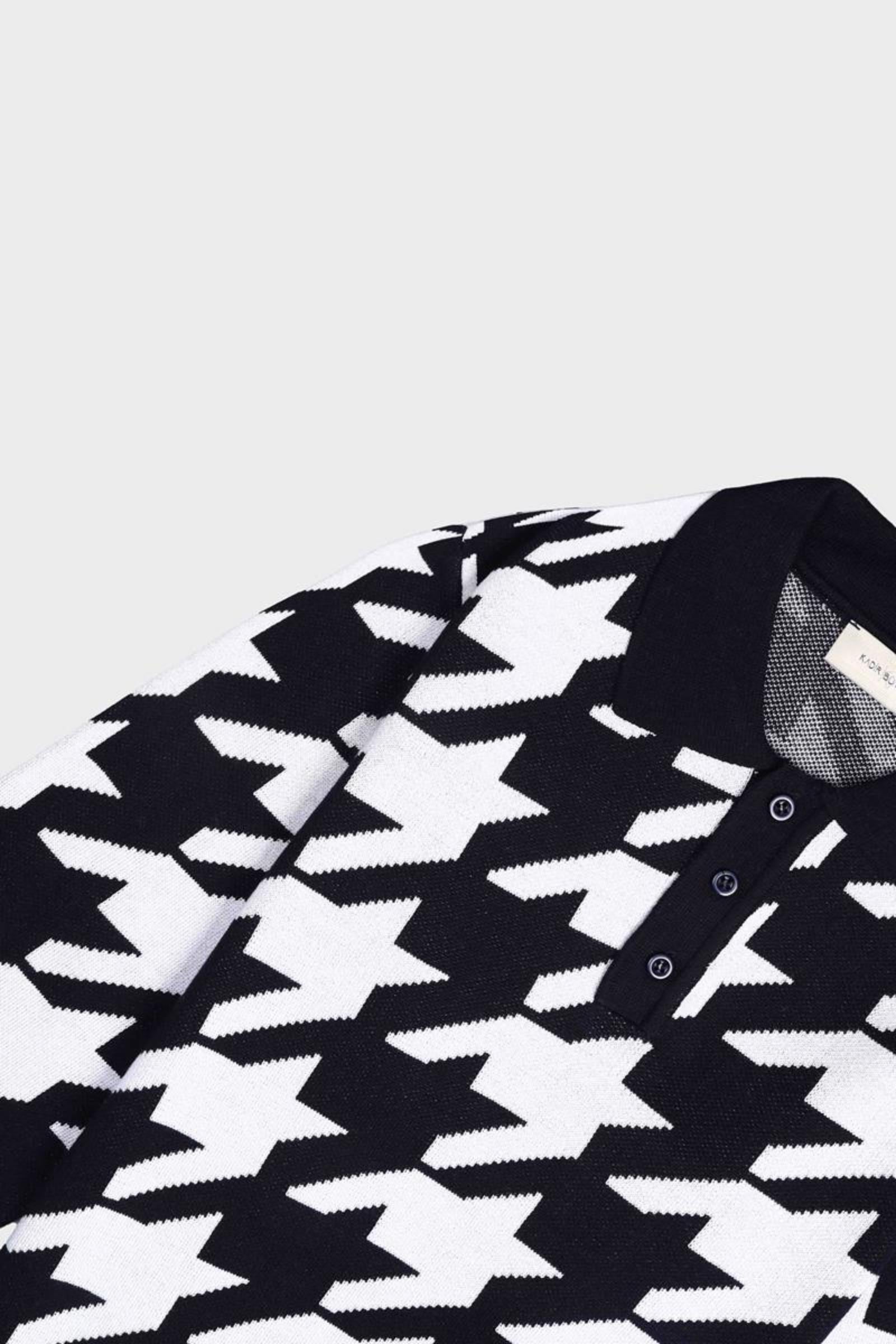 Erkek Düğmeli Polo Yaka Triko-KAX6707W