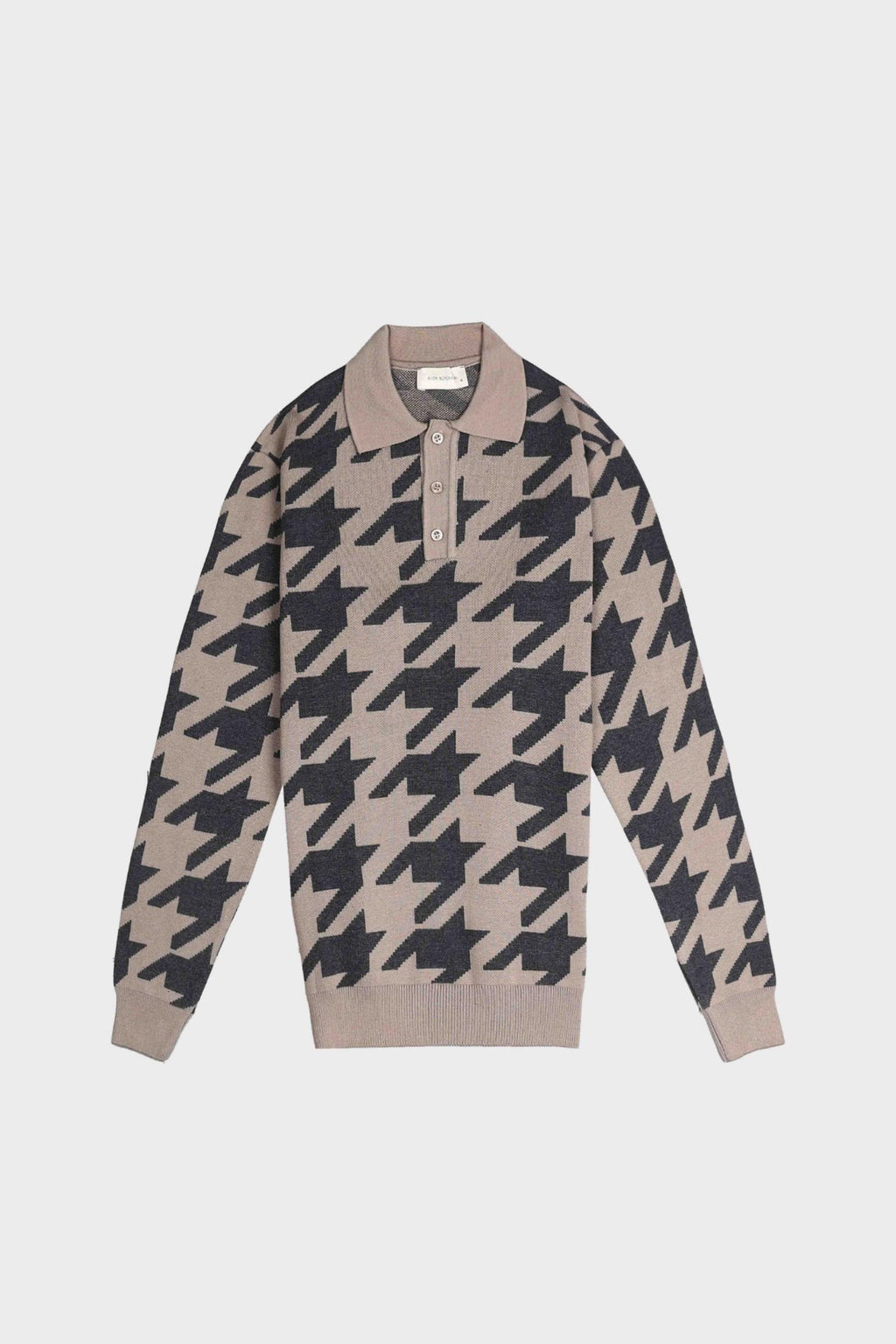 Erkek Düğmeli Polo Yaka Triko-KAX6707W