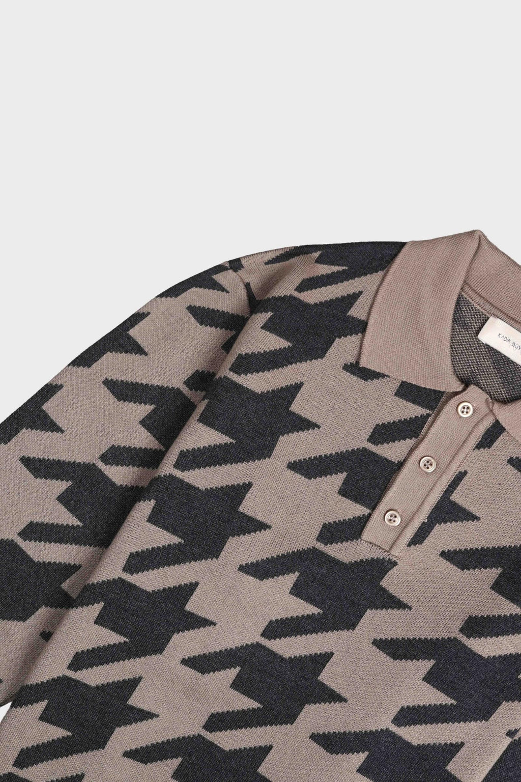 Erkek Düğmeli Polo Yaka Triko-KAX6707W