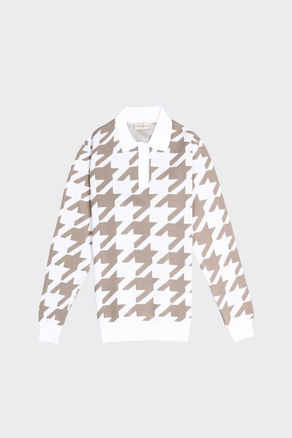 Erkek Düğmeli Polo Yaka Triko-KAX6707W