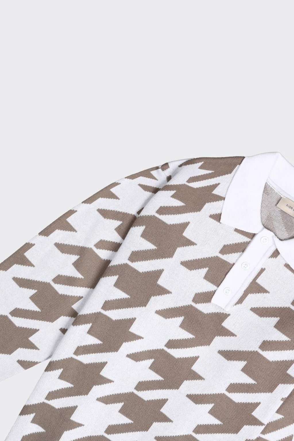 Erkek Düğmeli Polo Yaka Triko-KAX6707W