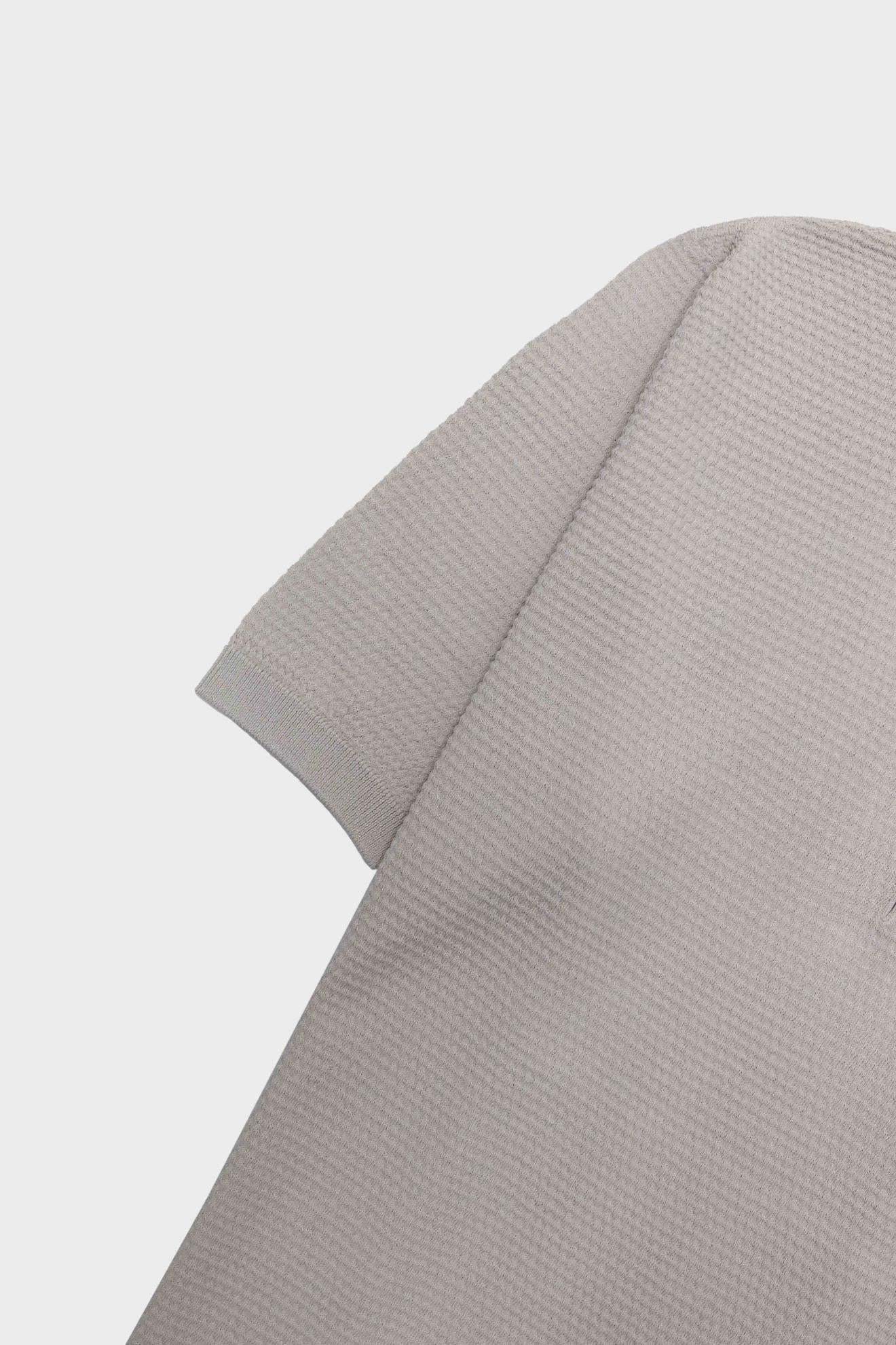 Düğmeli Polo Yaka Kısa Kol Erkek T-Shirt-KAX6050S