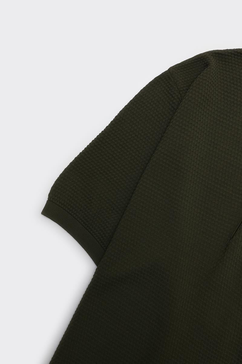 Düğmeli Polo Yaka Kısa Kol Erkek T-Shirt-KAX6050S