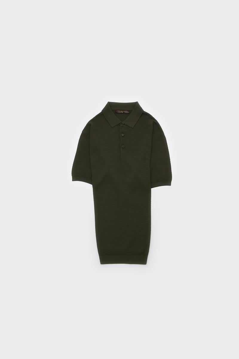 Düğmeli Polo Yaka Kısa Kol Erkek T-Shirt