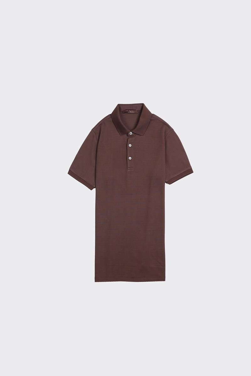 Düğmeli Polo Yaka Kısa Kol Erkek T-Shirt-KAX6048S