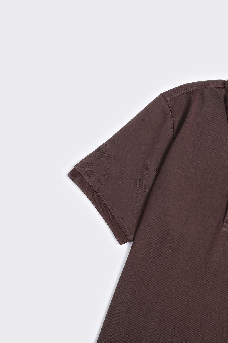 Düğmeli Polo Yaka Kısa Kol Erkek T-Shirt-KAX6048S