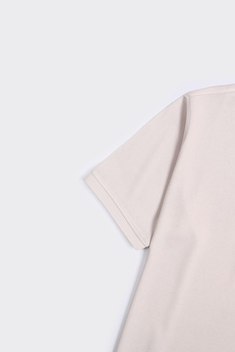 Düğmeli Polo Yaka Kısa Kol Erkek T-Shirt-KAX6048S