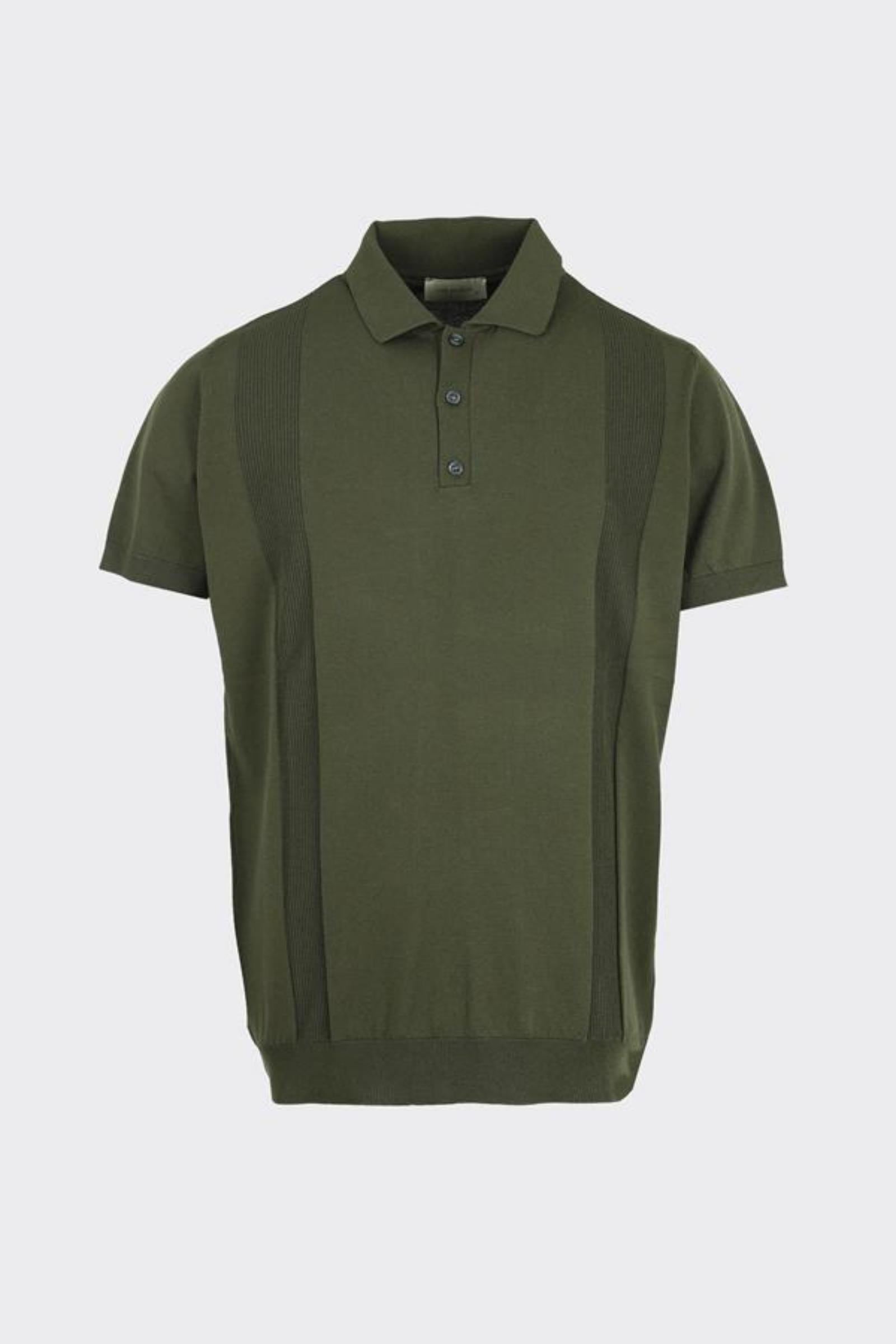 Düğmeli Polo Yaka Kısa Kol Erkek T-Shirt